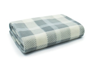 Velosso Checkered Polar Fleece Blanket