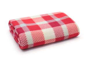 Velosso Checkered Polar Fleece Blanket