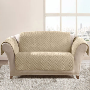 Home Republic Chevron Water Repellent Sofa Protector