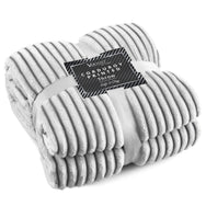 Velosso Corduroy Back Printed Throw Blanket