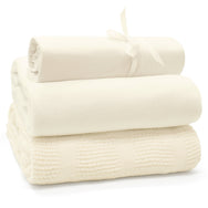 My Little World 3 Piece Starter Set 2 Sheets and Blanket