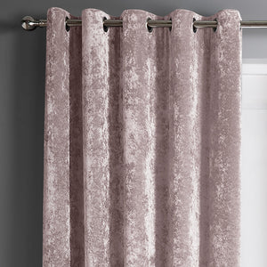 Intimates Crushed Velvet Ring Top Curtains
