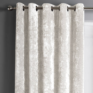 Intimates Crushed Velvet Ring Top Curtains
