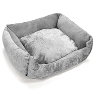 Pet Winks Crushed Velvet Pet Bed With Removable Cushion