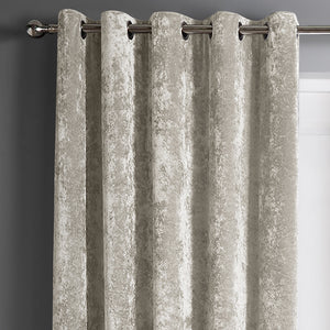 Intimates Crushed Velvet Ring Top Curtains