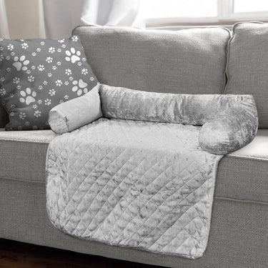 Crushed Velvet Sofa Topper