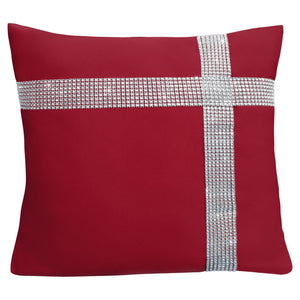 Velosso Diamante Cross Cushion