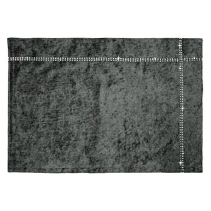 Kitchen Trends Crushed Velvet Diamante Palcemats