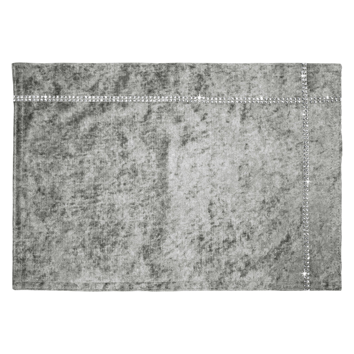 Kitchen Trends Crushed Velvet Diamante Palcemats