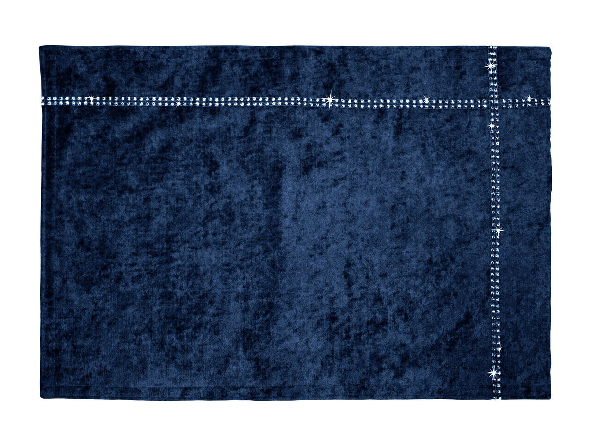 Kitchen Trends Crushed Velvet Diamante Palcemats