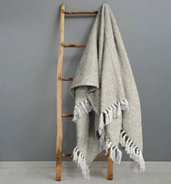 Velosso Diamond Jacquard Throw 100% Cotton