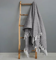 Velosso Diamond Jacquard Throw 100% Cotton