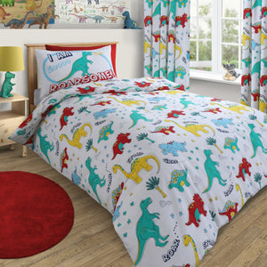 Velosso Dinosaur Duvet Set Duvet Cover & Pillowcase Set