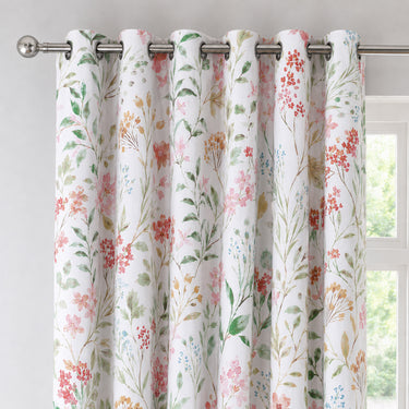 Florelle Eleanor Watercolour Ring Top Curtains