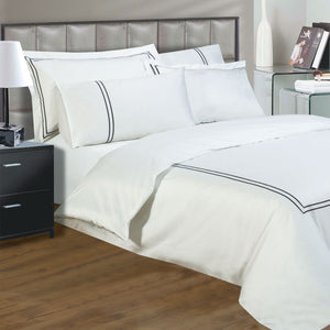 Sweet Dreams Eton 100% Egyptian Cotton 330 Thread Count Duvet Cover