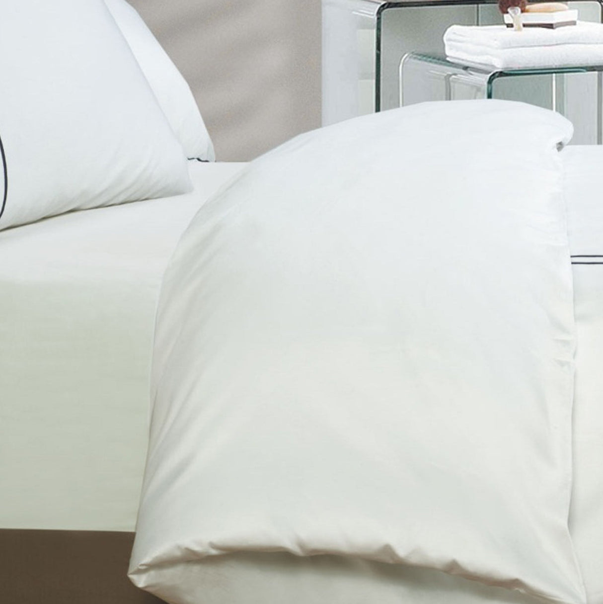 Sweet Dreams Eton 100% Egyptian Cotton 330 Thread Count Duvet Cover
