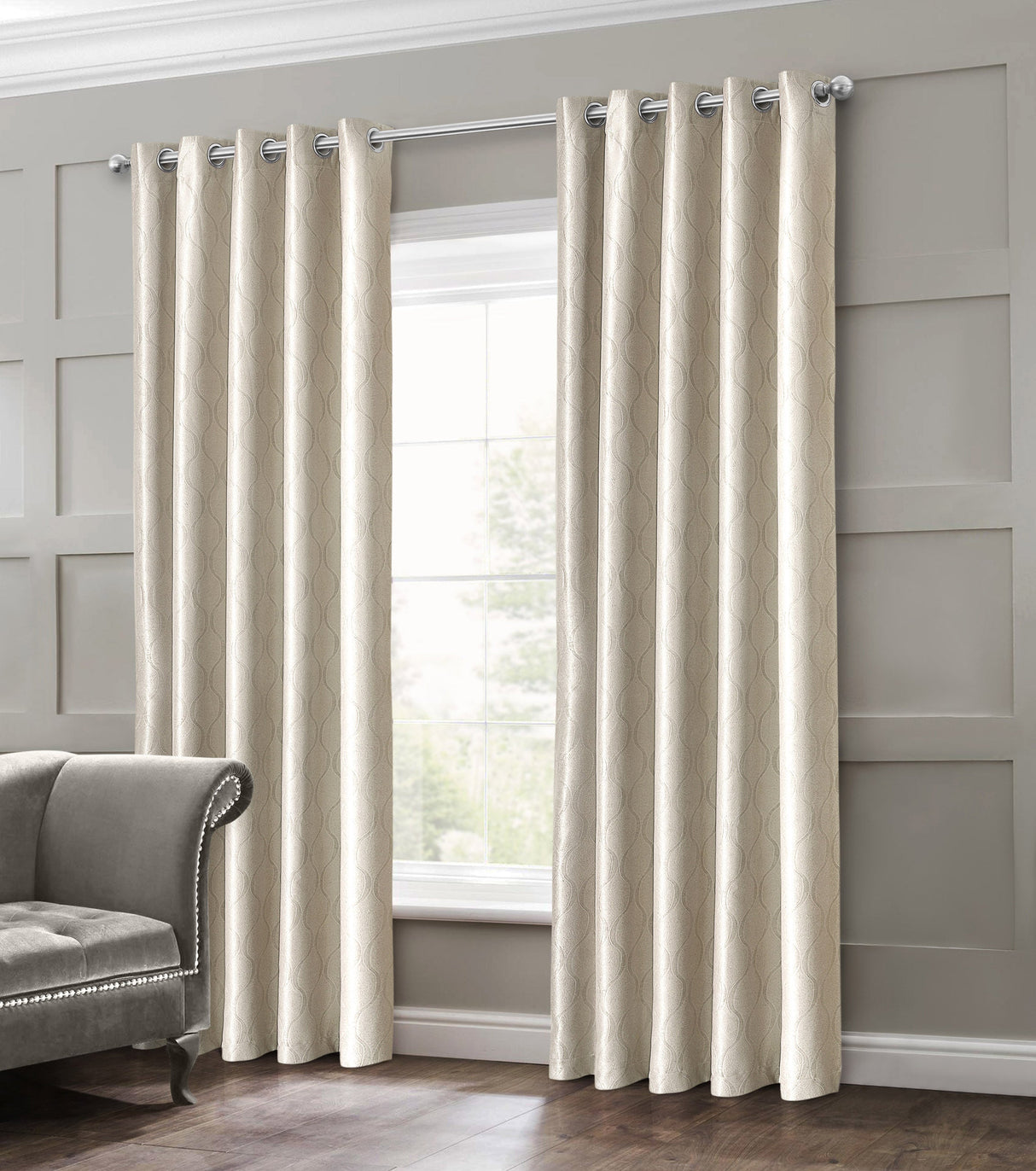 Velosso Evisa Blackout Ring Top Curtains