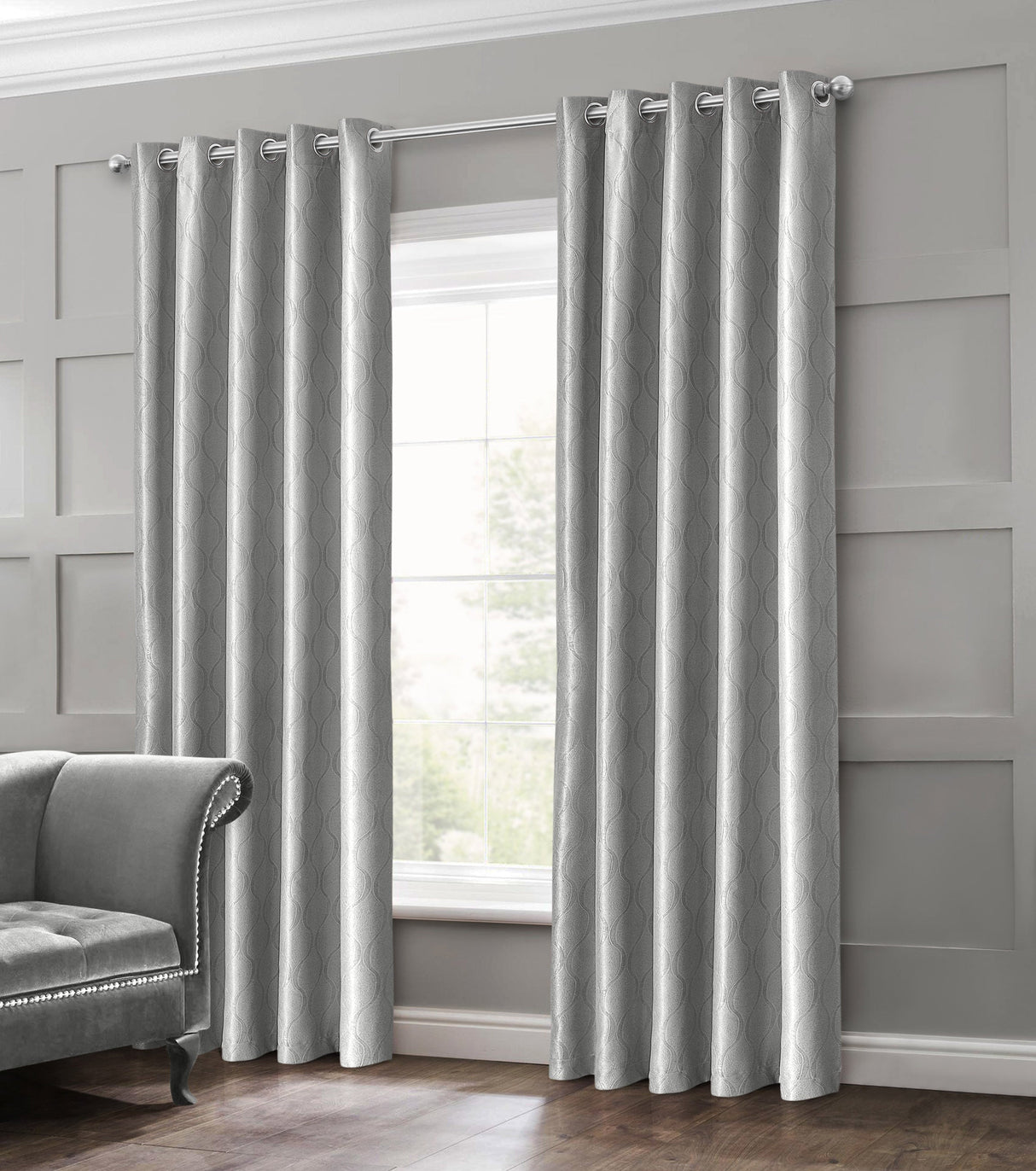 Velosso Evisa Blackout Ring Top Curtains