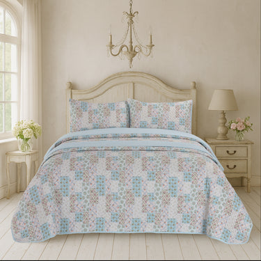 Gardenia Floral Printed Bedspread
