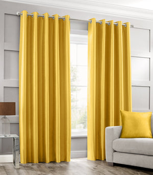 Intimates Faux Silk Ring Top Curtains