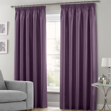 Faux Silk Tape Pencil Pleat Curtains