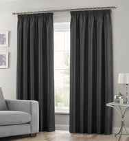 Intimates Faux Silk Pencil Pleat Curtains
