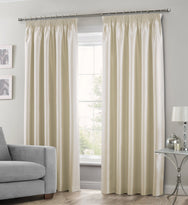 Intimates Faux Silk Pencil Pleat Curtains