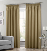 Intimates Faux Silk Pencil Pleat Curtains