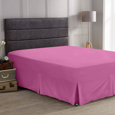 Percale Plain Dyed Valance Sheet