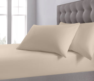 Velosso Plain Dyed Fitted Sheet