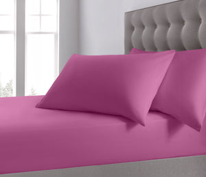 Velosso Plain Dyed Fitted Sheet
