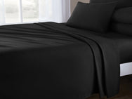 Velosso Plain Dyed Cotton Rich Flat Sheet