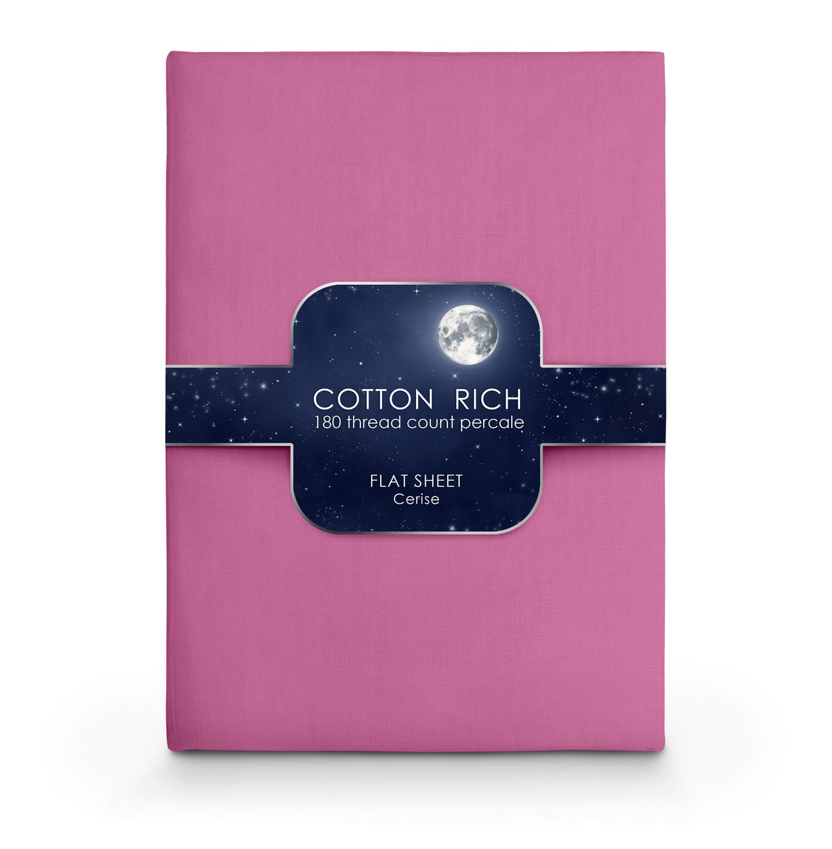 Velosso Plain Dyed Cotton Rich Flat Sheet