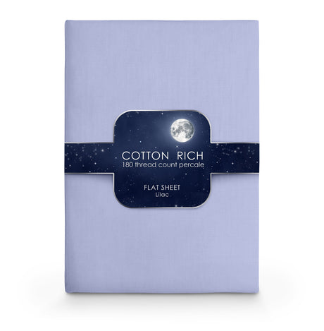 Velosso Cotton Rich Pecale Plain Dyed Valance Sheet