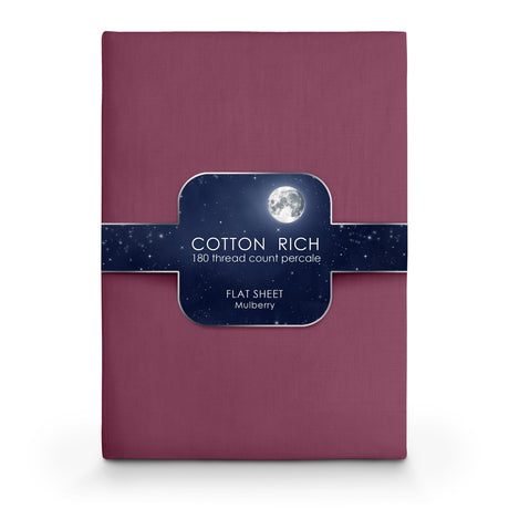 Intimates Cotton Rich Flat Sheet