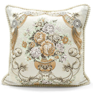 Intimates Jacquard Floral Vase Cushion