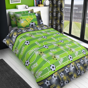 Velosso Footy Galore Duvet Cover & Pillowcase Set