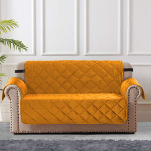 Home Republic Matt Velvet Sofa Protector