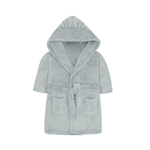 My Little World Plush Velour Baby Robe