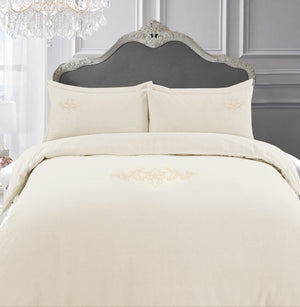 Sweet Dreams Grosvenor Scroll 100% Egyptian Cotton 330 Thread Count Duvet Cover