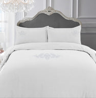Sweet Dreams Grosvenor Scroll 100% Egyptian Cotton 330 Thread Count Duvet Cover