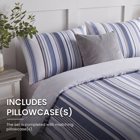 Velosso Henderson Duvet Cover and Pillowcase Set