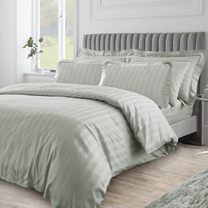 Velosso Hilton Stripe Duvet Cover & Pillowcase Set