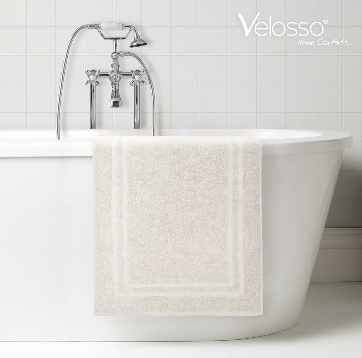 Velosso Hotel Bathmat 100% Cotton 750 GSM