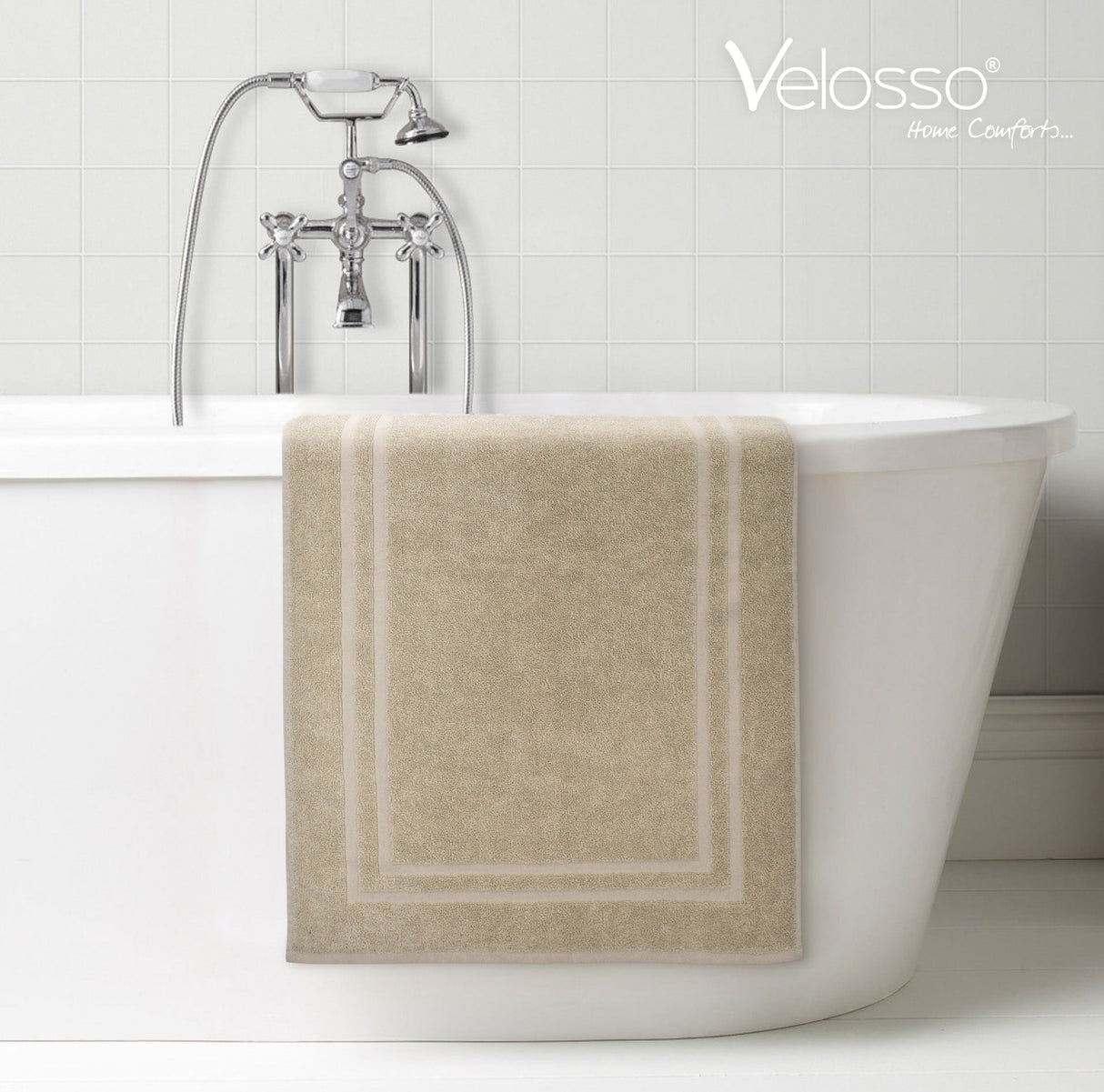 Velosso Hotel Bathmat 100% Cotton 750 GSM