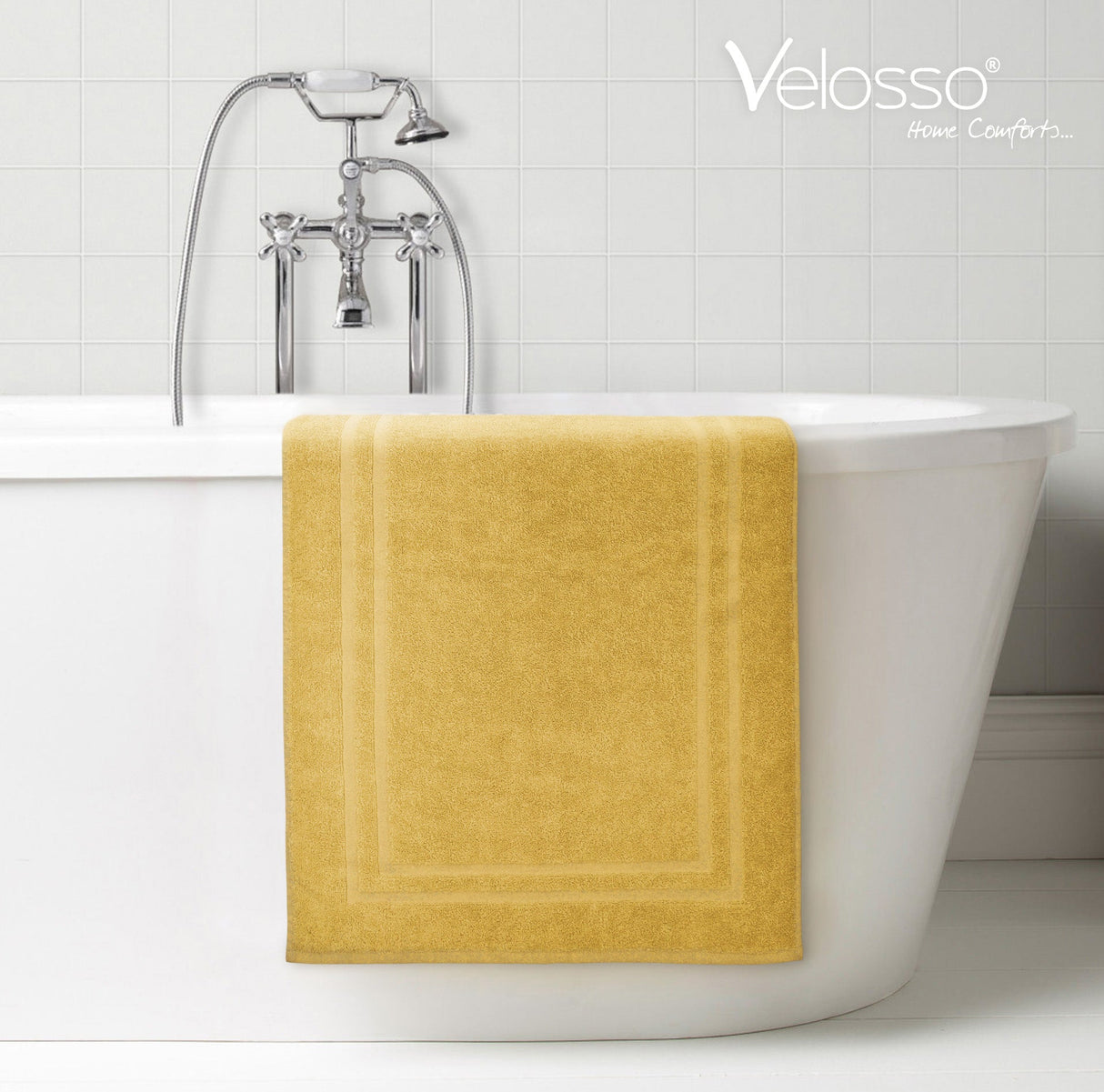 Velosso Hotel Bathmat 100% Cotton 750 GSM