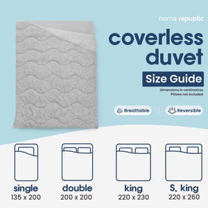 Home Republic Coverless Duvet 10.5 Tog