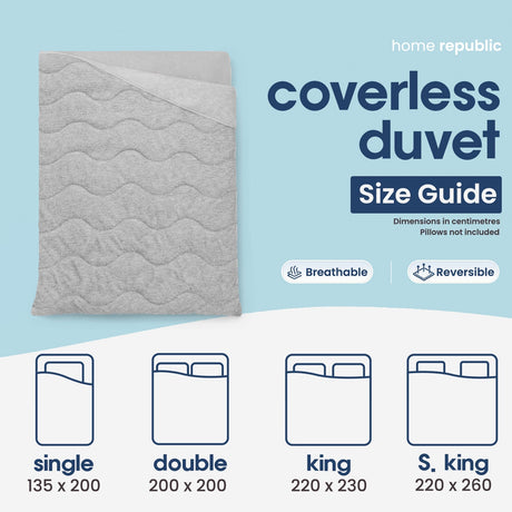 Home Republic Coverless Duvet 10.5 Tog
