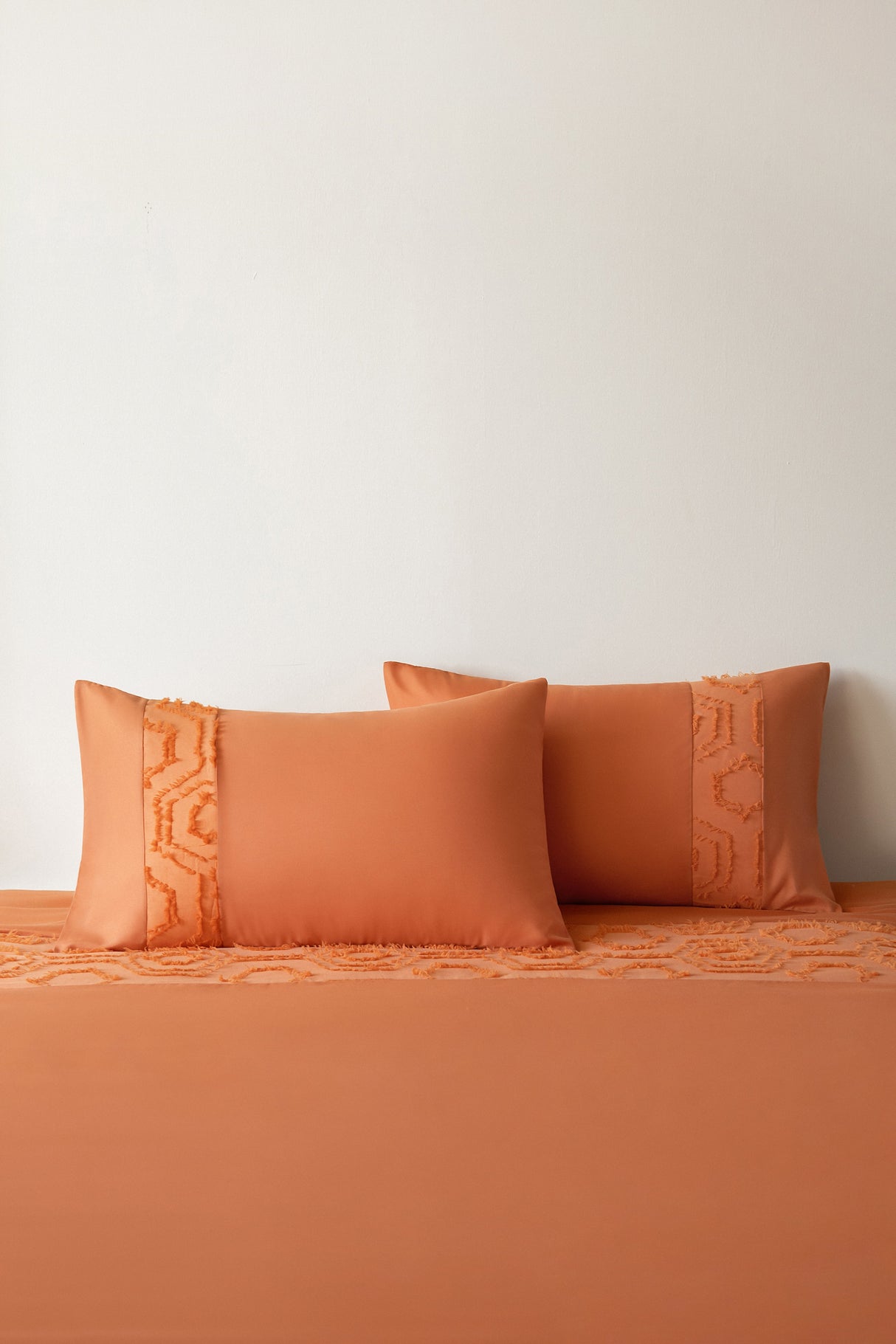 Velosso Hex Tuft Duvet Cover & Pillowcase Set