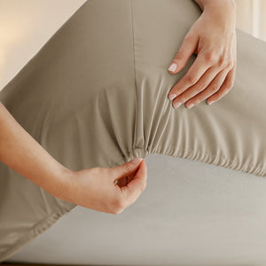 Velosso Jumbo Cord Faux Rabbit Fur Fitted Sheet